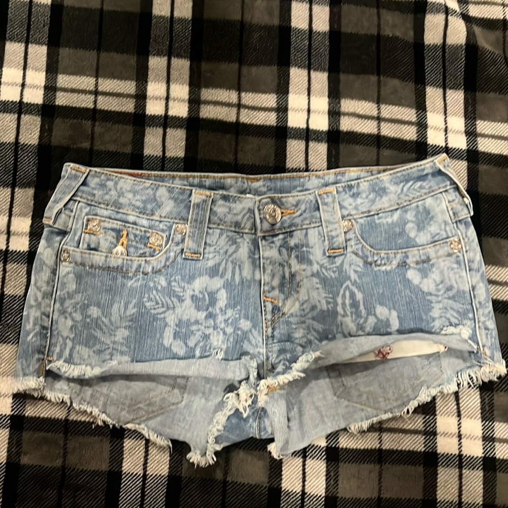 True Religion Jean Shorts